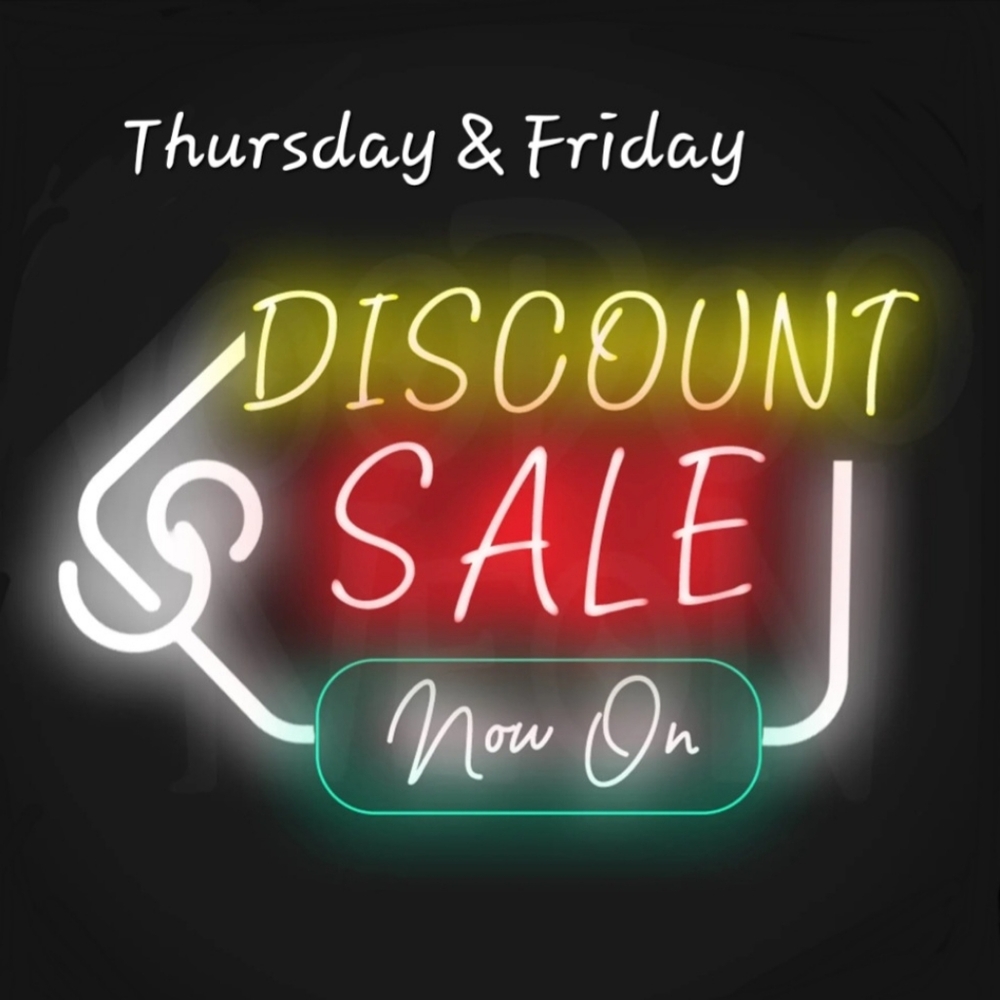 Thurs / Fri Sale!